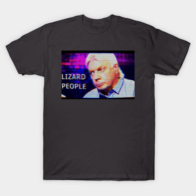 Lizard People T-Shirt by Conspiracy Memes